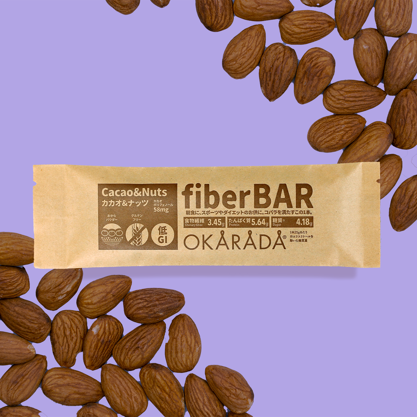 Fiber BAR / Cacao & Nuts